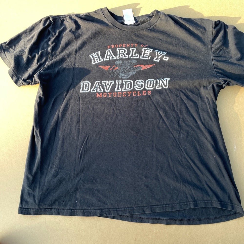 Harley Davidson T-Shirt Mens 2XL Black Casual Arrowhead Peoria Arizona Graphic